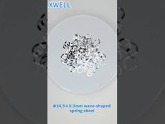 View Wave-Shaped Spring for Coin cell Batteries Cr2016 Cr2025 Cr2032 - High Elasticity Demo